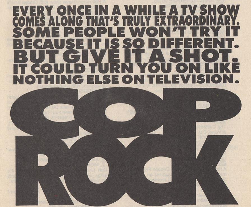 Illustration for article titled An oral history of Cop Rock, TV’s first and last musical police drama